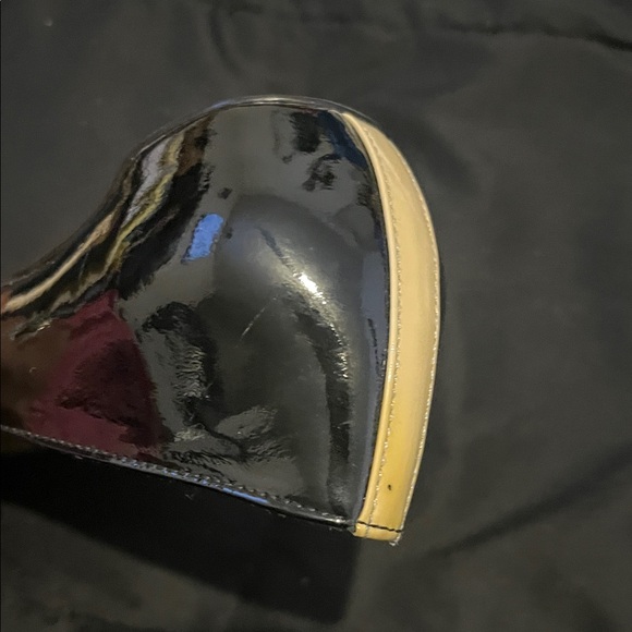 Christian Louboutin SALVAGE Madam Mouse size 38 Black Patent Leather Flats - Picture 17 of 17